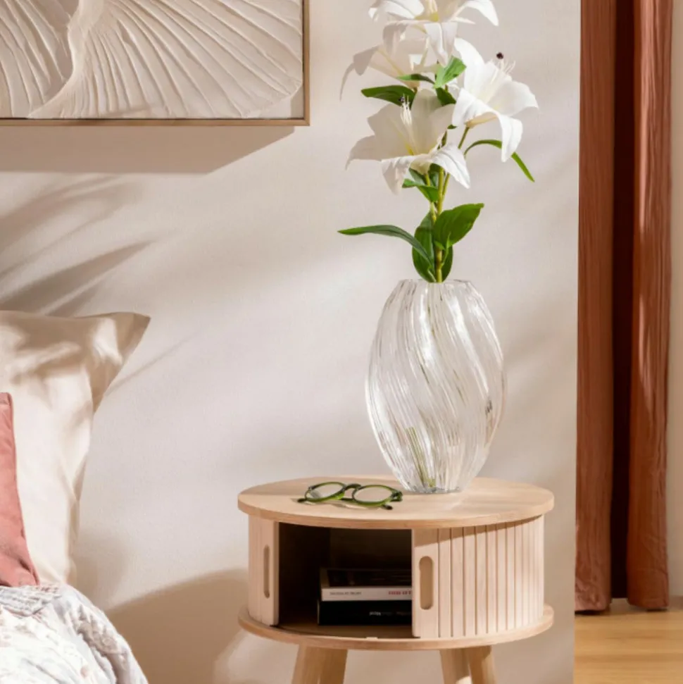 ATMOSPHERA CREATEUR D'INTERIEUR - Vase "valma" transparent h27cm