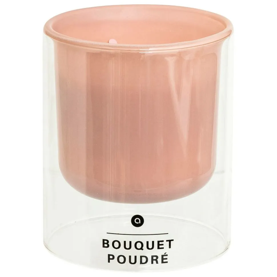 ATMOSPHERA CREATEUR D'INTERIEUR - Bougie parfumée ilan bouquet poudré 220g