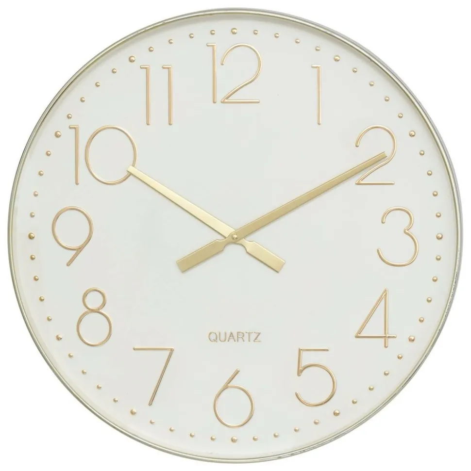 ATMOSPHERA CREATEUR D'INTERIEUR - Horloge "laure" lin d50,8cm