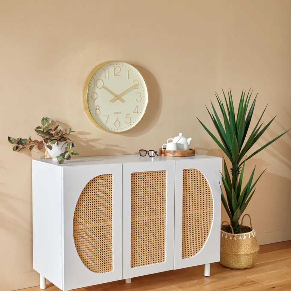 ATMOSPHERA CREATEUR D'INTERIEUR - Horloge "laure" lin d50,8cm