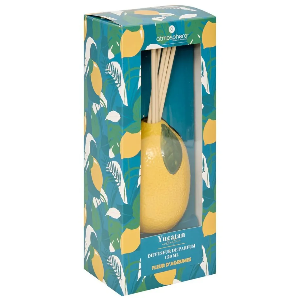 ATMOSPHERA CREATEUR D'INTERIEUR - Diffuseur de parfum "yucatan" citron 150ml