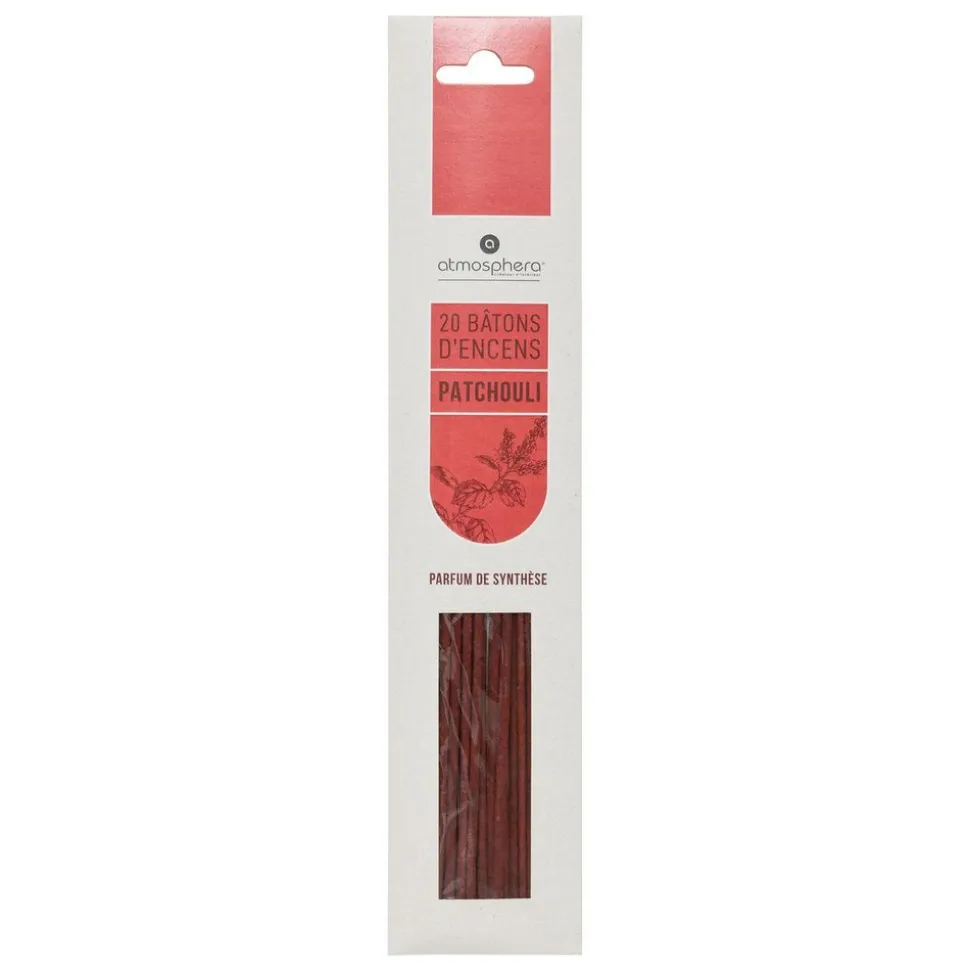 ATMOSPHERA CREATEUR D'INTERIEUR - Lot de 20 bâtons d'encens - patchouli