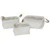 ATMOSPHERA CREATEUR D'INTERIEUR - 3 paniers "loe" en tissu bouclette