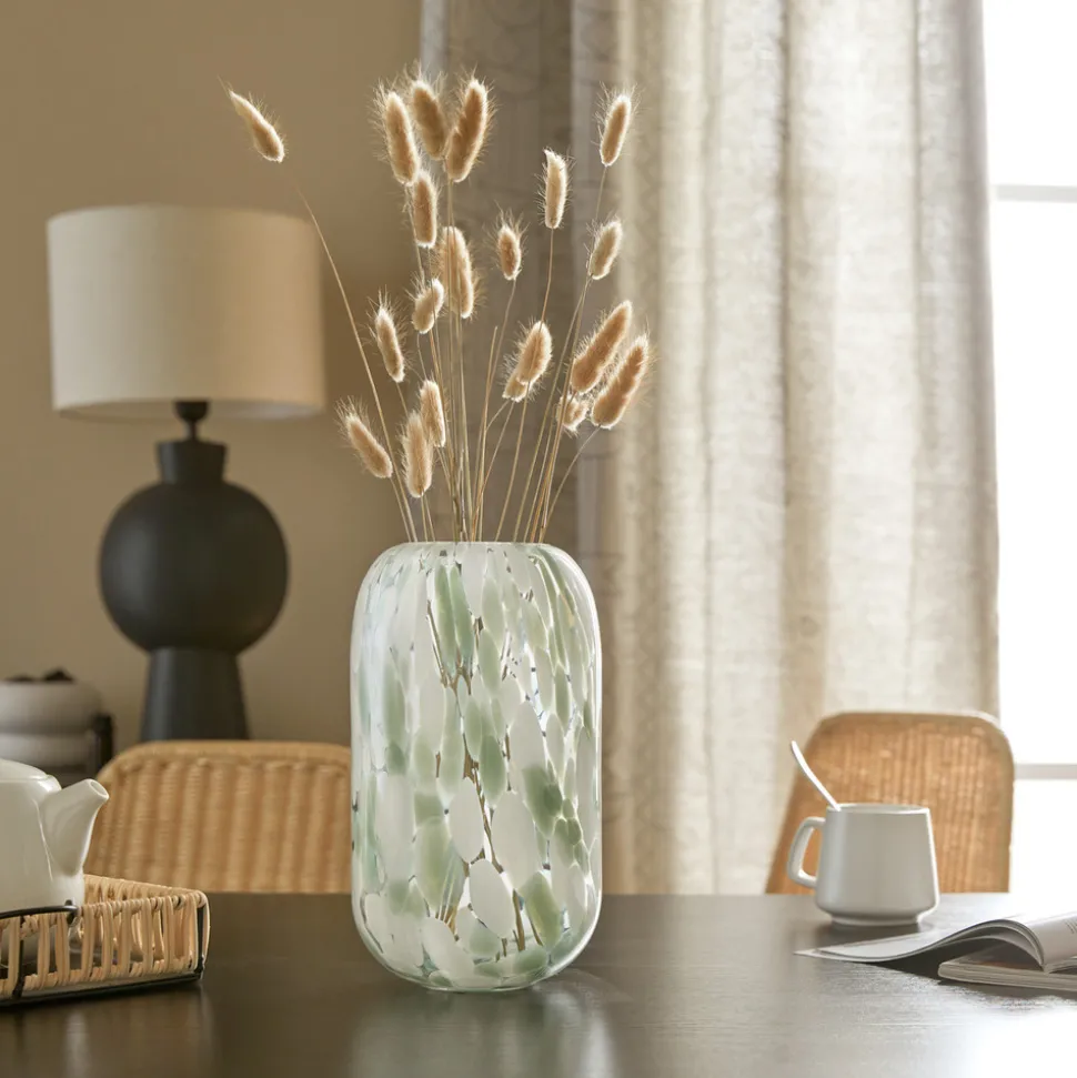 ATMOSPHERA CREATEUR D'INTERIEUR - Vase "arvo" vert h26cm