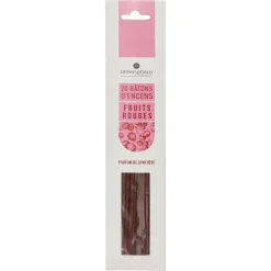 ATMOSPHERA CREATEUR D'INTERIEUR - Lot de 20 bâtons d'encens - fruits rouges
