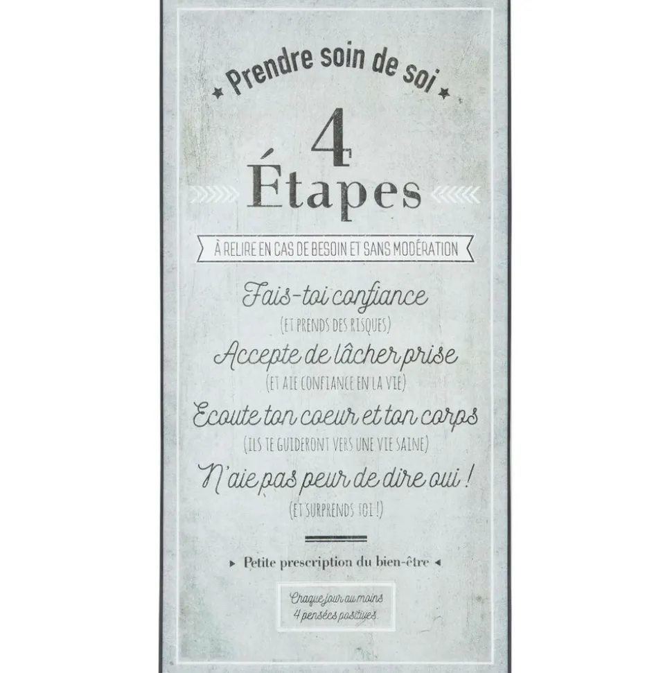 ATMOSPHERA CREATEUR D'INTERIEUR - Sticker "soin de soi" - 32x60 cm