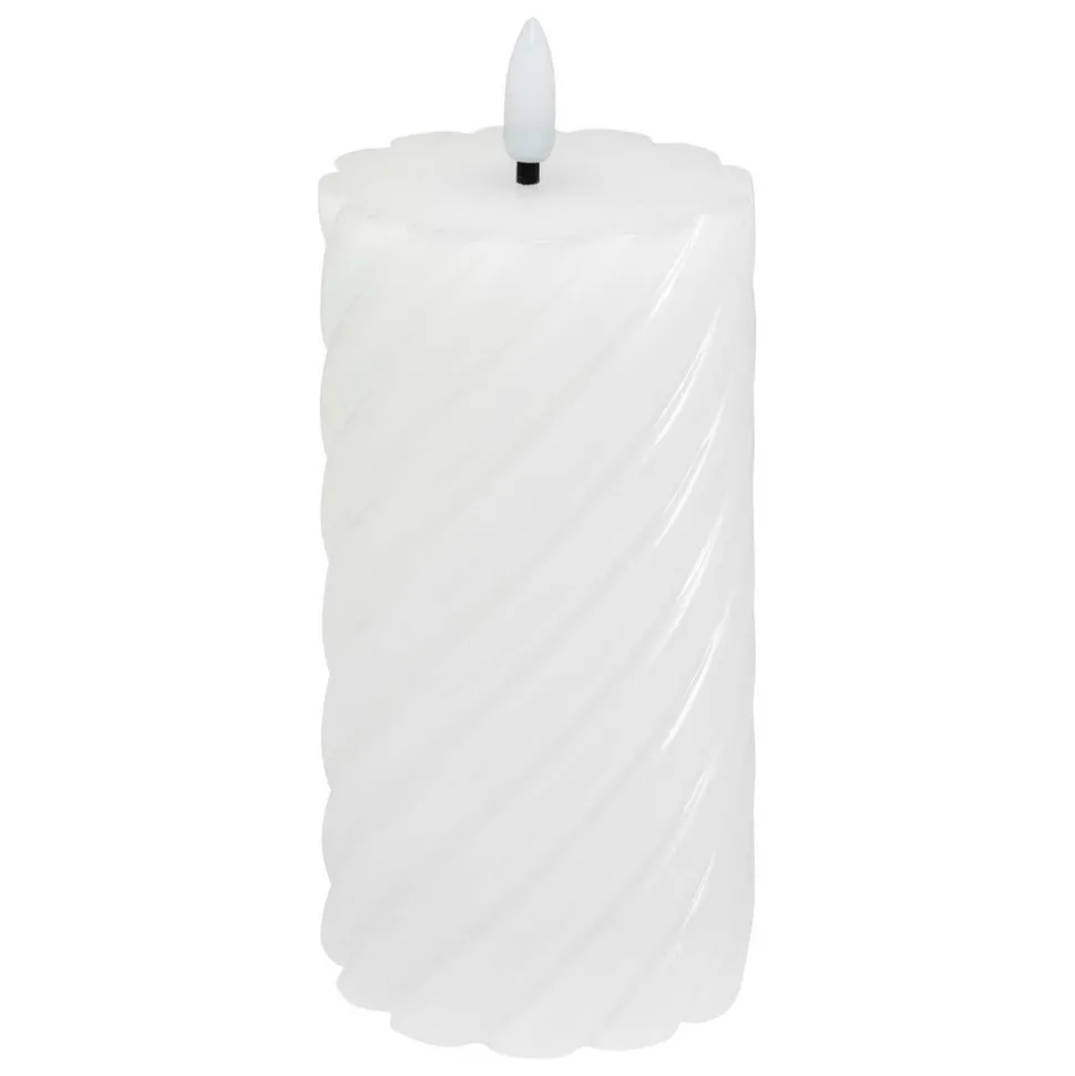 ATMOSPHERA CREATEUR D'INTERIEUR - Bougie led "aloe" blanc 135g