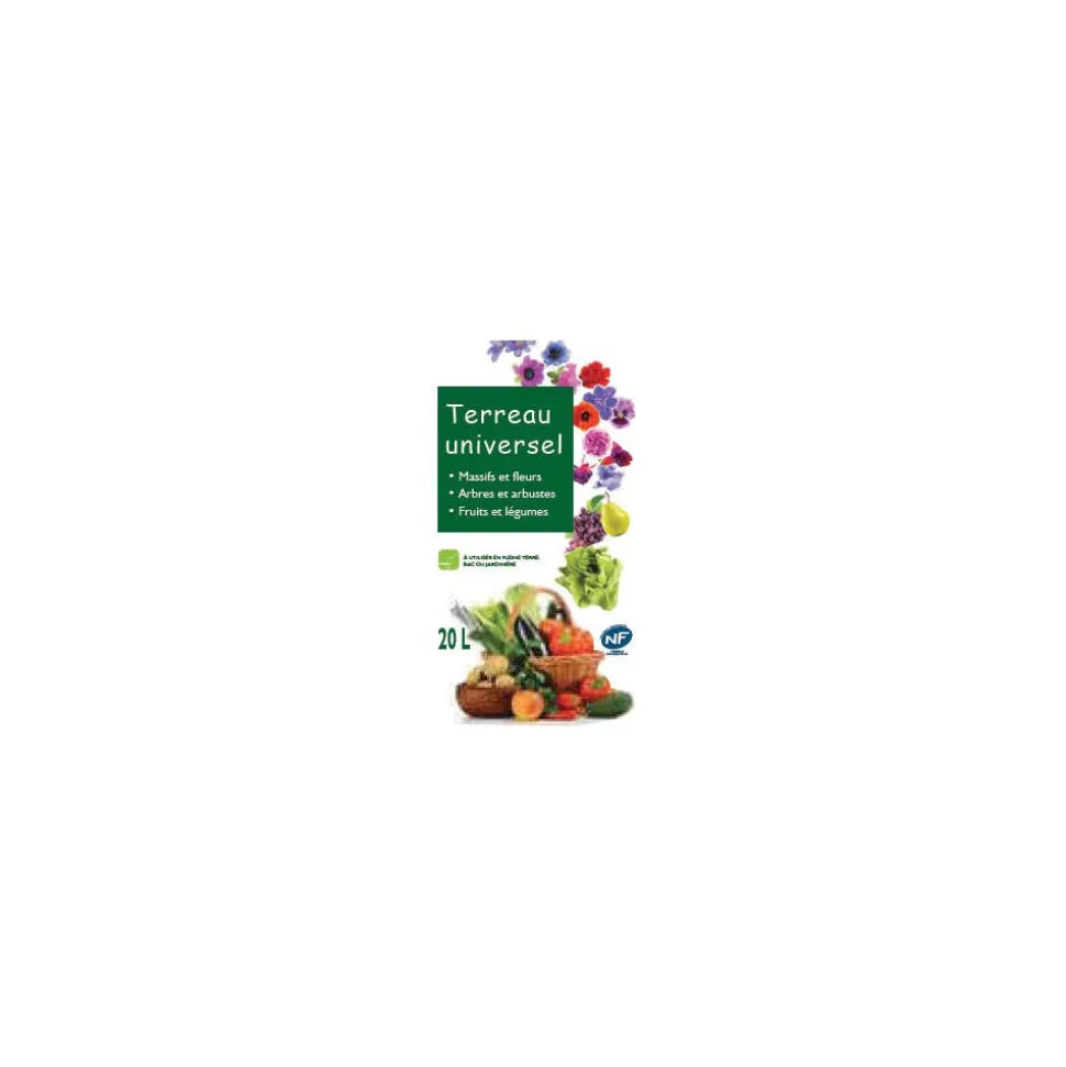AUTRES MARQUES - Terreau universel - sac de 20 litres