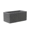 Bac Bayonne noir L.55x24cm