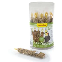 BENELUX - Friandises mix sticks pour grandes perruches x15 - 55 g