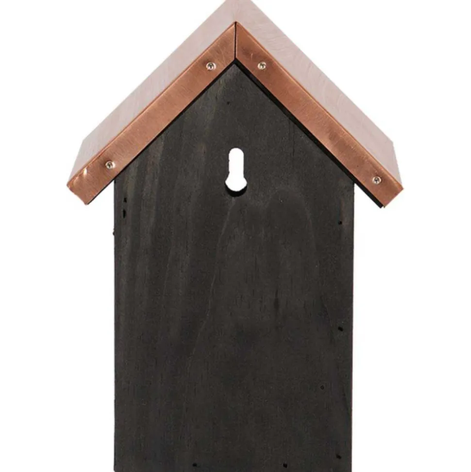 BEST FOR BIRDS - Nichoir à oiseaux en pin et cuivre troglodyte