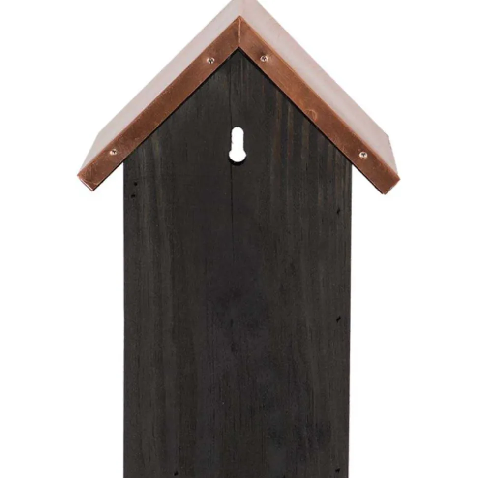 BEST FOR BIRDS - Nichoir à oiseaux en pin et cuivre mésange bleue