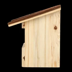 BEST FOR BIRDS - Nichoir pour oiseaux avec toît en écorce rouge gorge