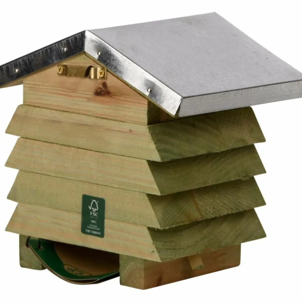 BEST FOR BIRDS - Refuge à abeilles en bois et zinc