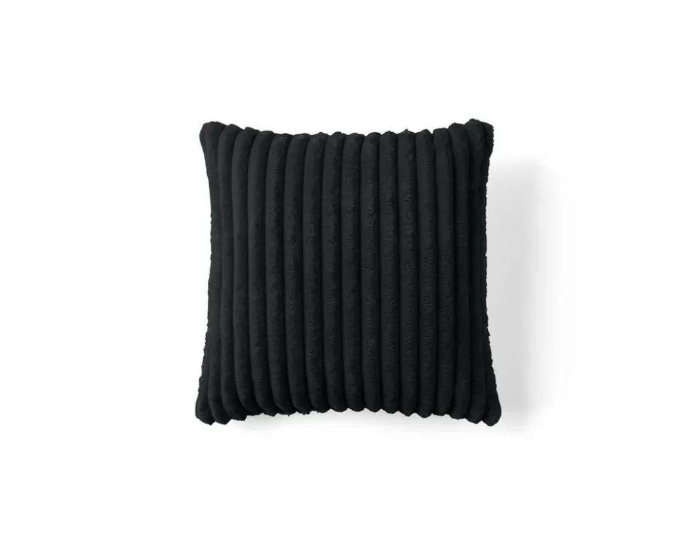 BEST MOBILIER - Garance - coussin - en velours côtelé grosses côtes - 40x40 cm