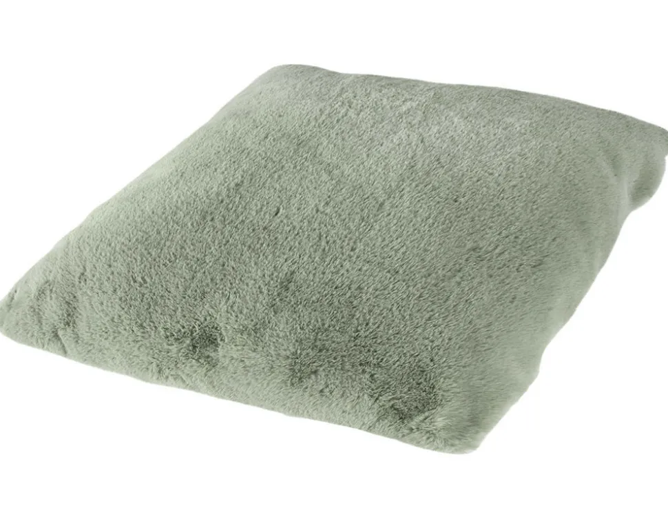 BEST MOBILIER - Joy - coussin - en fausse fourrure - 48x48 cm