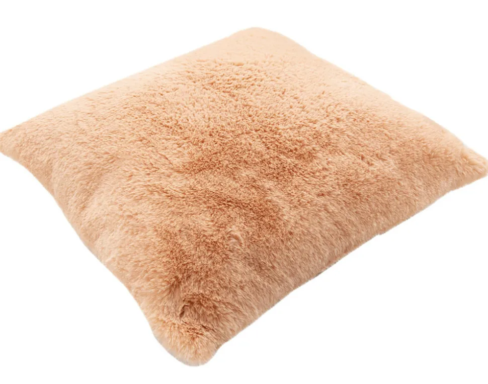 BEST MOBILIER - Joy - coussin - en fausse fourrure - 48x48 cm