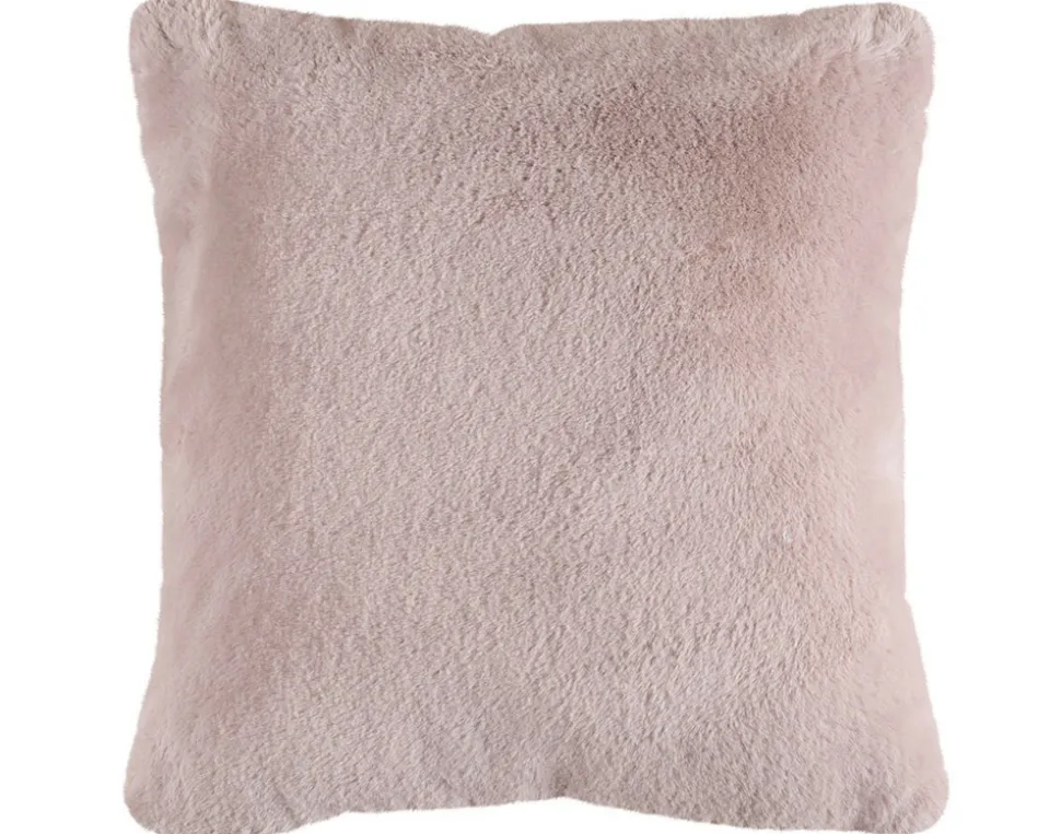 BEST MOBILIER - Joy - coussin - en fausse fourrure - 48x48 cm