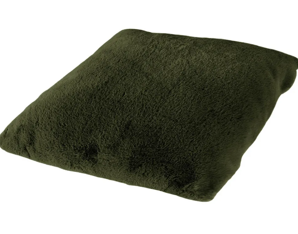 BEST MOBILIER - Joy - coussin - en fausse fourrure - 48x48 cm