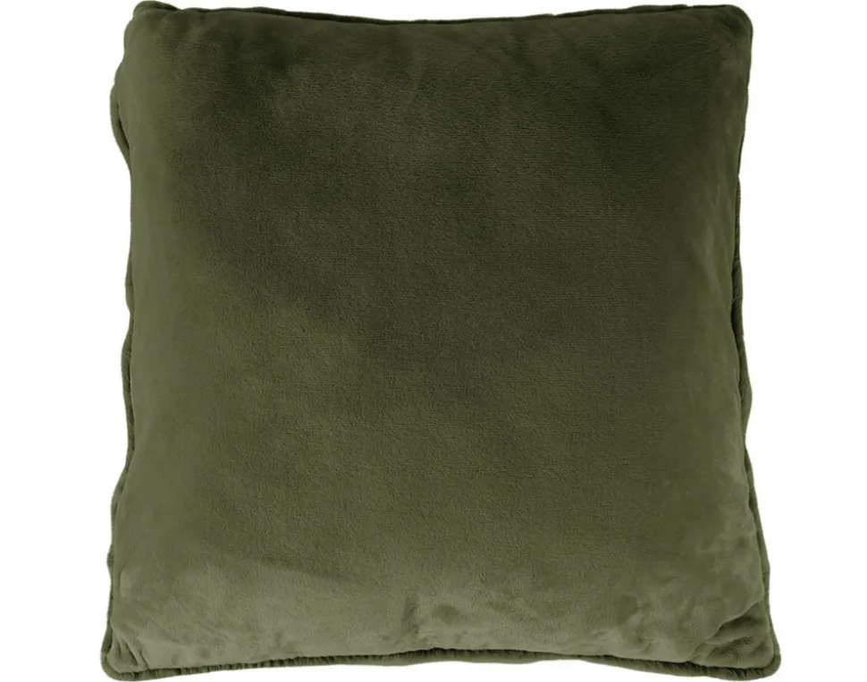 BEST MOBILIER - Joy - coussin - en fausse fourrure - 48x48 cm