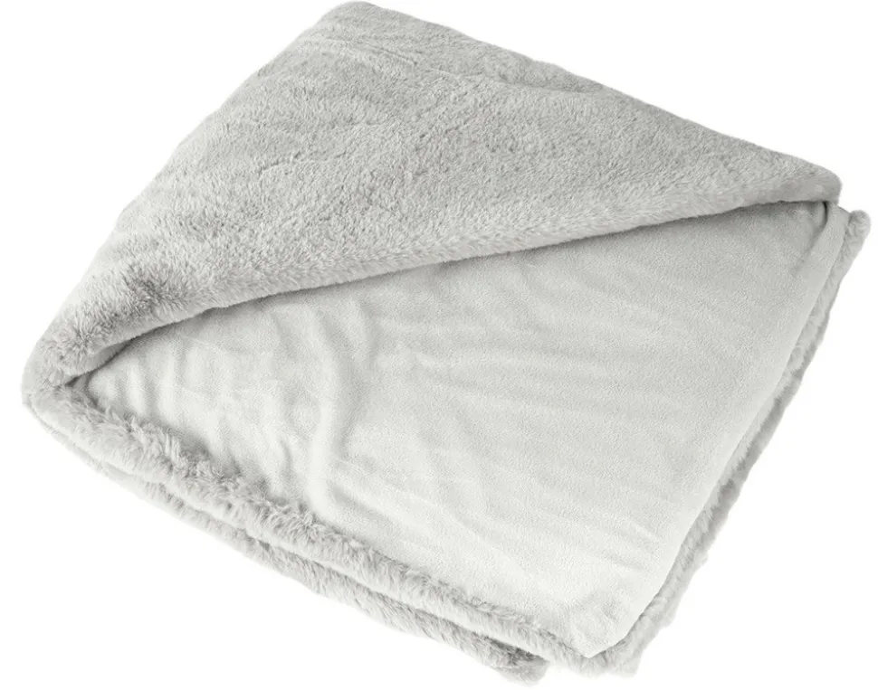 BEST MOBILIER - Joy - plaid - 150x200cm - en fausse fourrure