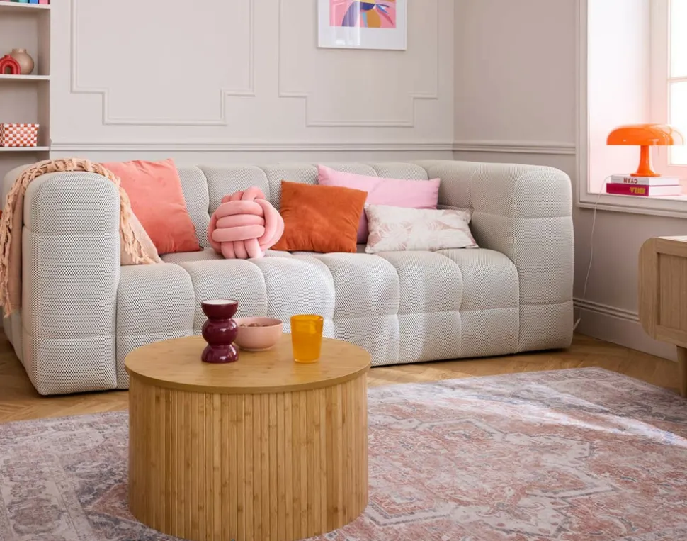 BEST MOBILIER - Kofu - table basse - bambou - 60 cm
