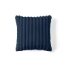 BEST MOBILIER - Laponie - coussin - en fausse fourrure côtelé - 40x40 cm
