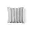 BEST MOBILIER - Laponie - coussin - en fausse fourrure côtelé - 40x40 cm