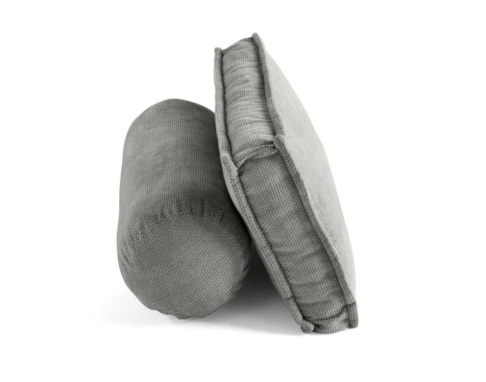 BEST MOBILIER - Marisol - lot de deux coussins de dossier - velours texturé