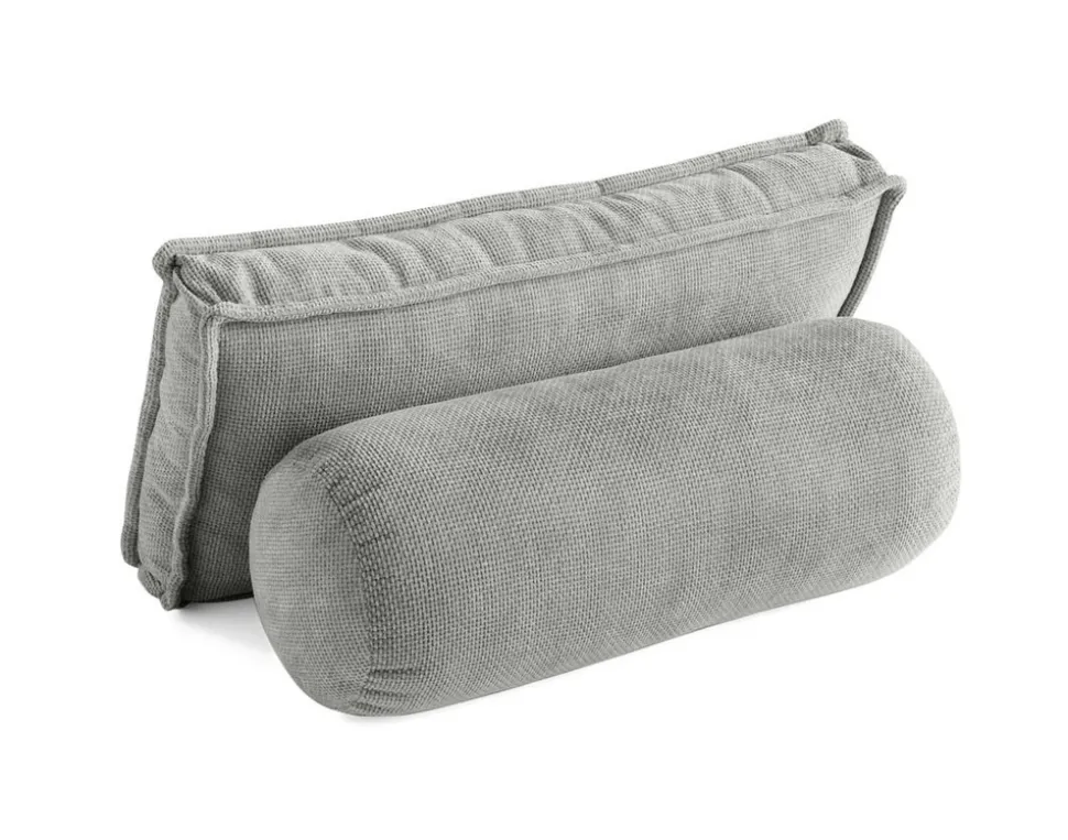 BEST MOBILIER - Marisol - lot de deux coussins de dossier - velours texturé