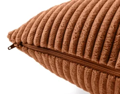 BEST MOBILIER - Selma - coussin - en velours côtelé - 60x60 cm