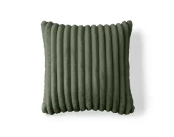 BEST MOBILIER - Sierra - coussin - en fausse fourrure côtelé - 40x40 cm