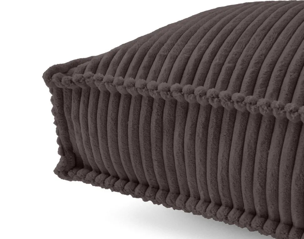 BEST MOBILIER - Stella - coussin - en velours côtelé - 32x57 cm