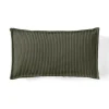 BEST MOBILIER - Stella - coussin - en velours côtelé - 32x57 cm