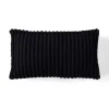 BEST MOBILIER - Stella - coussin - en velours côtelé grosses côtes - 32x57 cm
