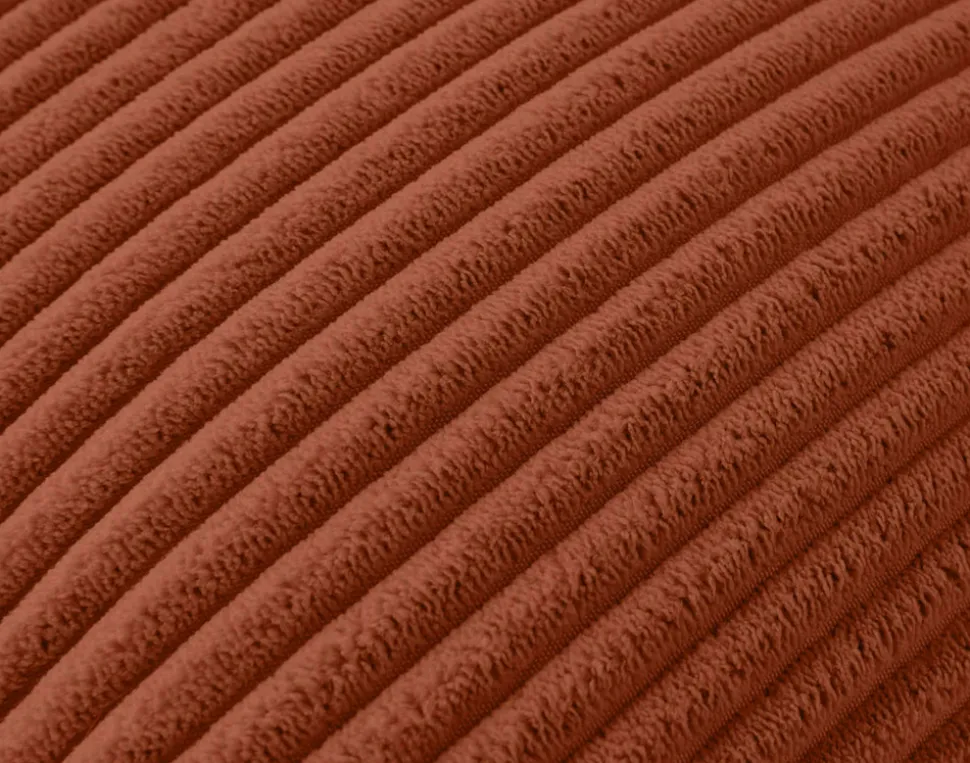BEST MOBILIER - Topaze - coussin - en velours côtelé - 40x40 cm