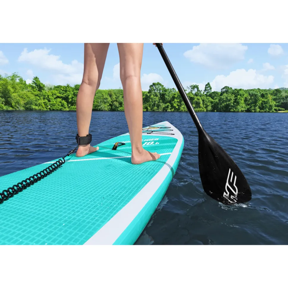 Bestway kit paddle sup gonflable aqua glider avec traveltech 3,20 m - 65347
