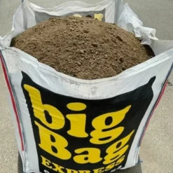 BIG BAG EXPRESS - Pack 6 x big bag de 1m³ (+/- 8,4t) terre criblée amendée compostée à 5% - livraison premium