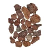 BIG BAG EXPRESS - Pack 6 x big bag de 1m³ (+/- 120m²) gravier pouzzolane rouge / noir ø 10/20 mm - livraison standard