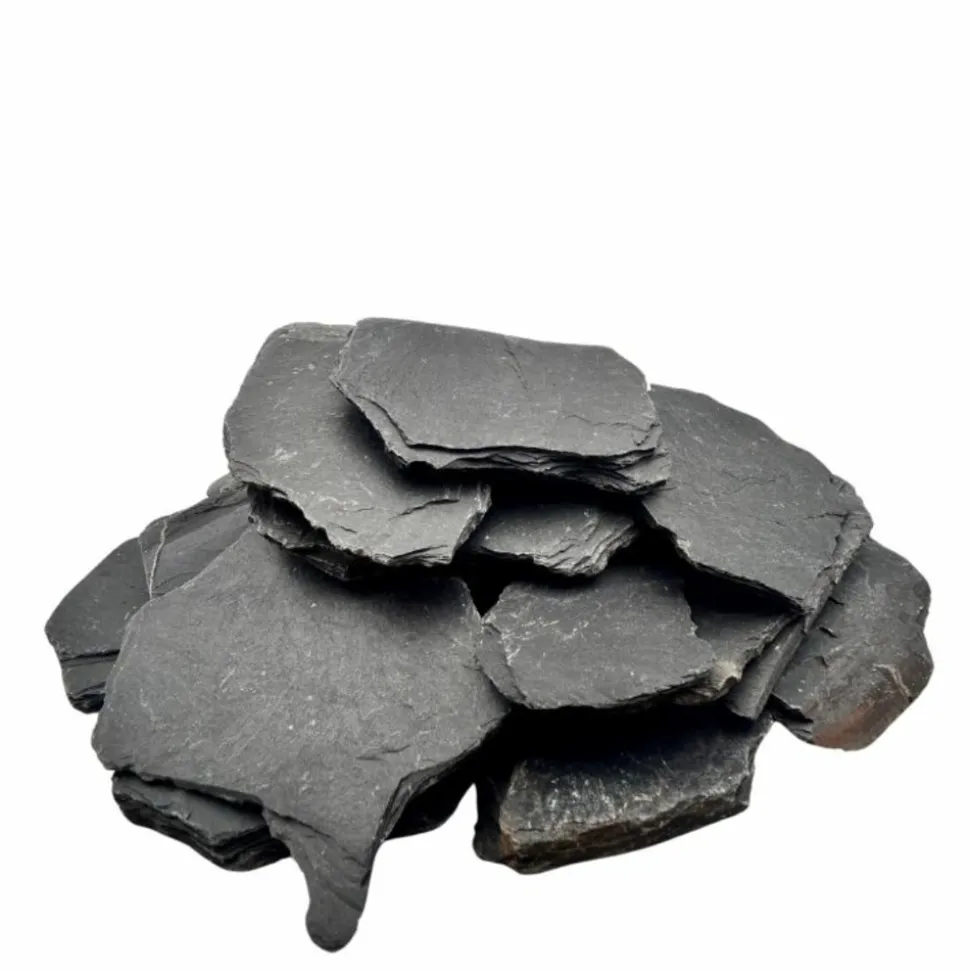 BIG BAG EXPRESS - Pack 400kg paillage minéral paillettes ardoise noire ø 30/80 mm (16 sacs x 25kg) - livraison standard