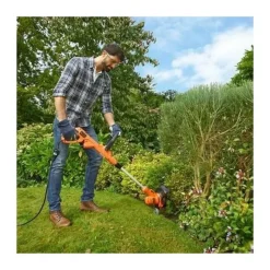 BLACK+DECKER - Tondeuse a gazon black+decker outil 3-en-1 filaire 550w coupe-bordures besta530cm-qs dresse-bordures et 30 cm