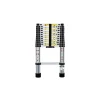BM TOOLS - Échelle télescopique bm tools 3,8m en acier inoxydable, charge 150kg pliable extensible unique droite multi-fonction, bricolage