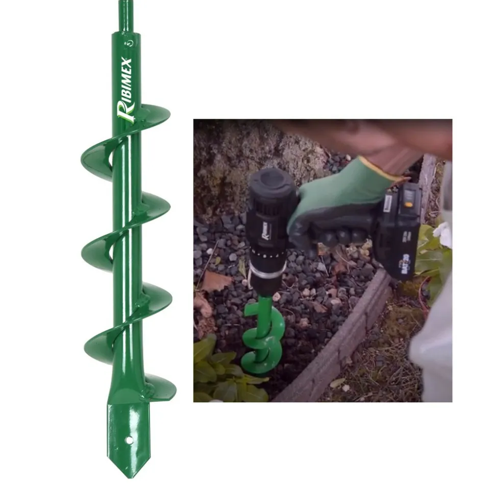 BMI - Agenouilloir - tabouret avec rangement, fôret tarière diamètre 60cm pour perceuse, jardinage planter des fleurs, plantes