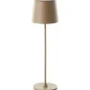 BRILLIANT - Lampe a poser led kaami - métal et plastique - cappuccino - 2w - ip44