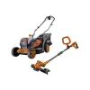 BUILDER - Tondeuse sans fil 2x20v+ coupe bordure 20v -ftdcb20v