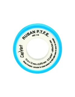 CAP VERT - Ptfe 12m x 12mm x 0,075mm (ls)