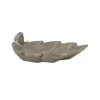 CHEMIN DE CAMPAGNE - Bain d'oiseaux en béton gris 24 x 13 x 8 cm