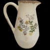 CHEMIN DE CAMPAGNE - Pichet vase en céramique beige 20 x 14 x 25 cm
