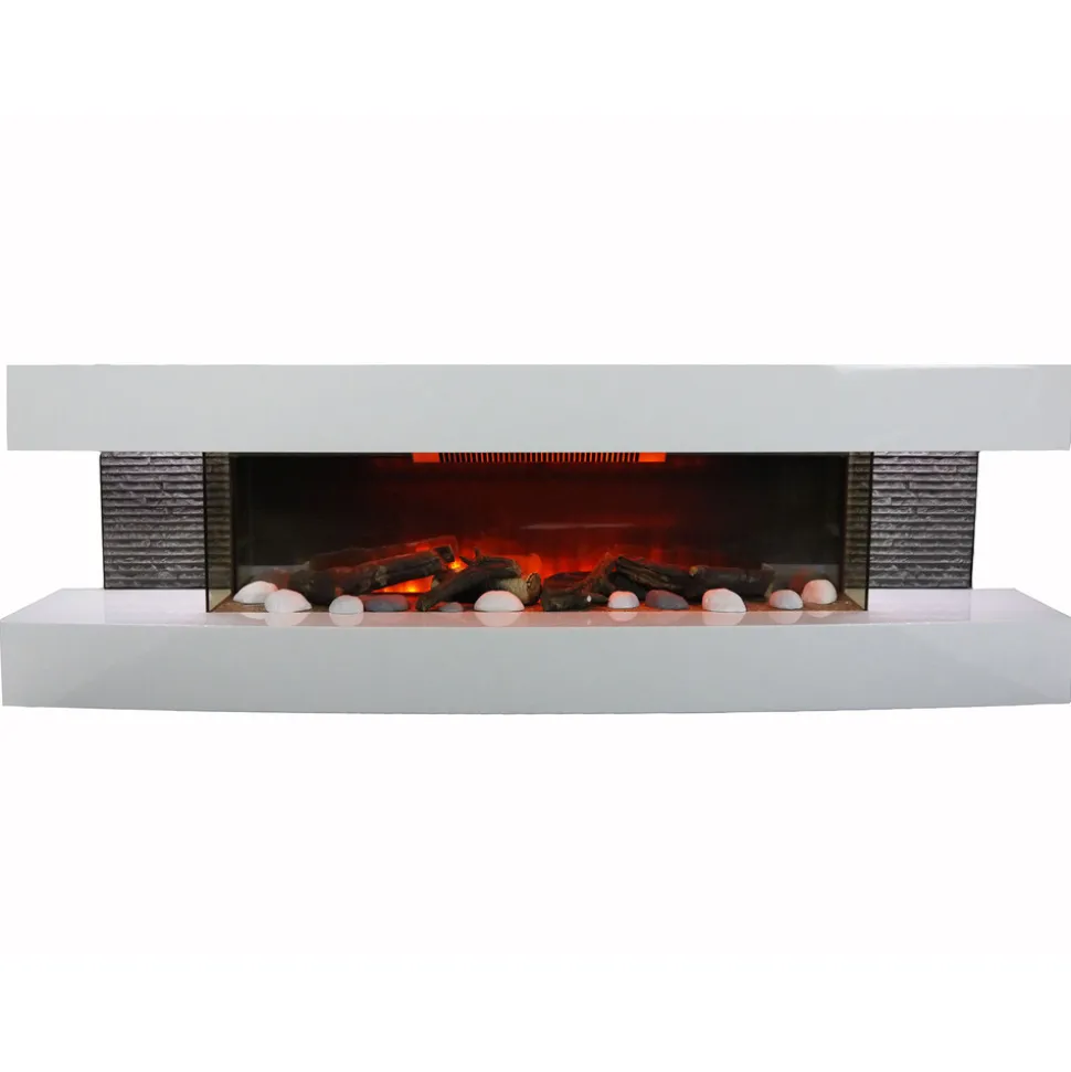 Chemin'arte cheminée électrique 2000w - lounge 3xl