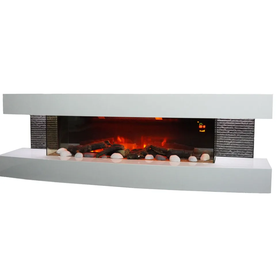 Chemin'arte cheminée électrique 2000w - lounge 3xl